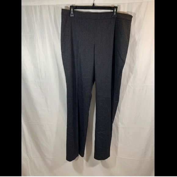 NWT BOSS side-zip Tulea stretch wool houndstooth trouser pant Size 12 - Picture 2 of 9